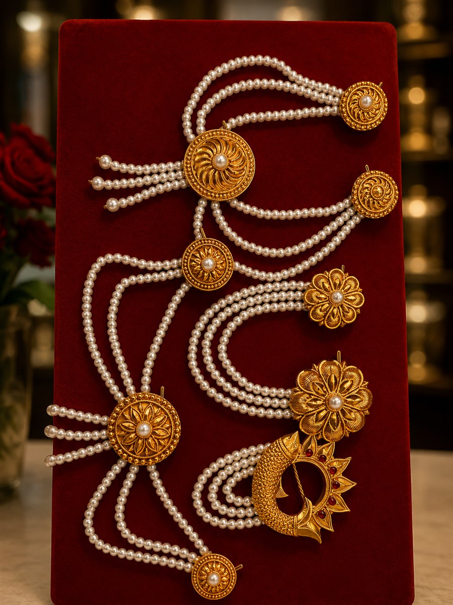Gold Hair Ornament Collection