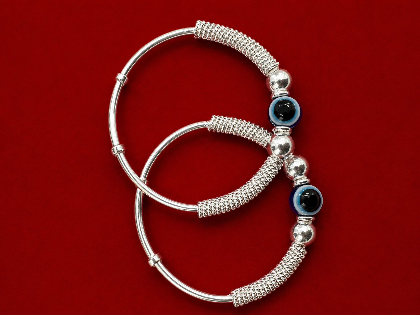 Baby Kada Pair — Evil Eye